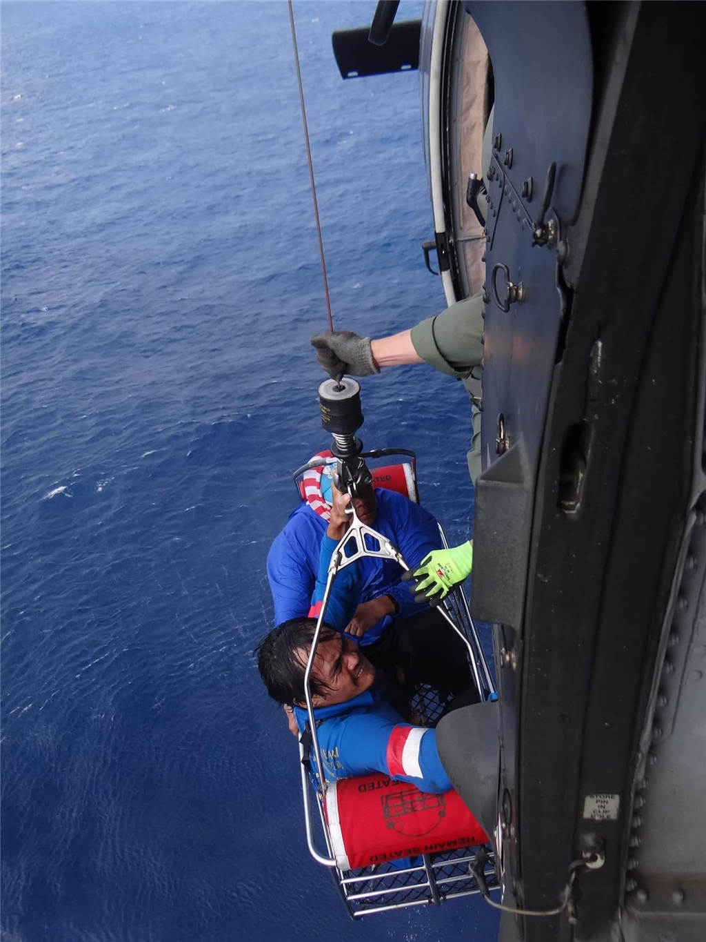 A rescue mission was carried out for the Shuenn Fwu Yu No.83.