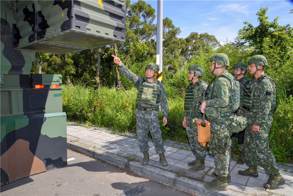 ROCAF Vice Chief Inspects Forces in Northern Taiwan to Enhance Combat Readiness
