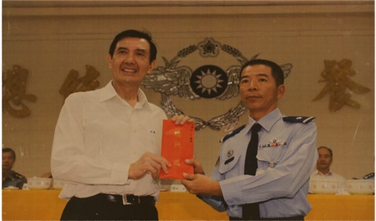 總統馬英九先生蒞部頒發加菜金