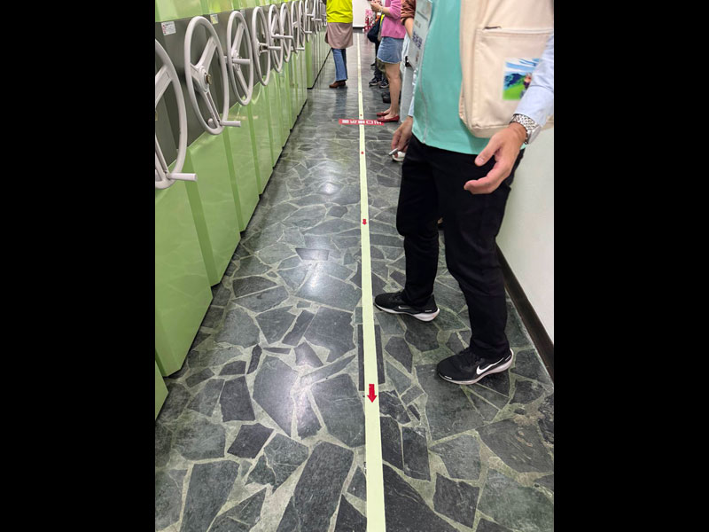 臺灣高等檢察署高雄檢查分署-檔案庫房逃生路線