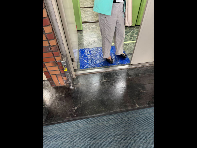 臺灣高等檢察署高雄檢查分署-檔案庫房防塵腳踏墊